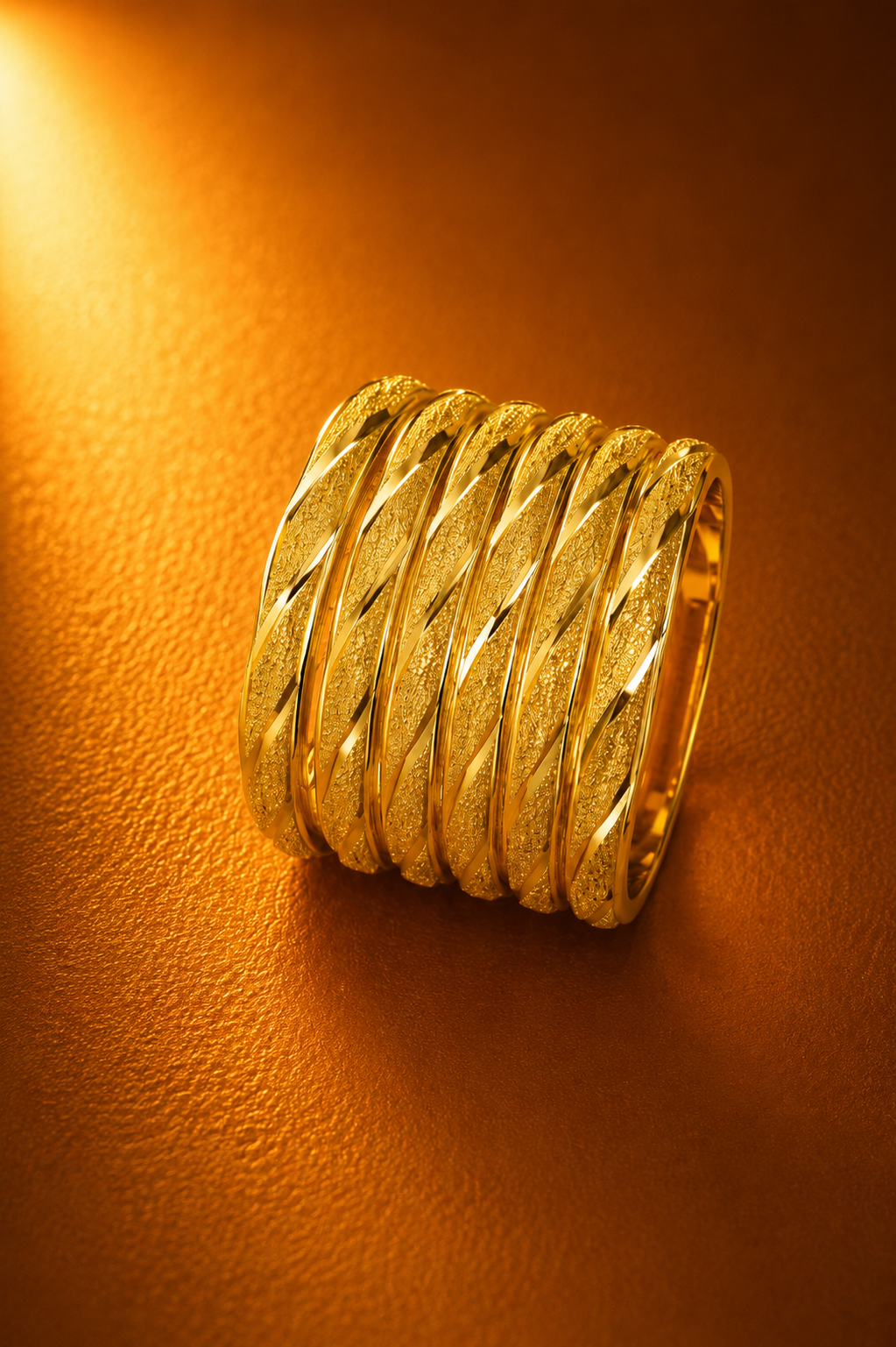 18K Gold Plated Classic Bangles
