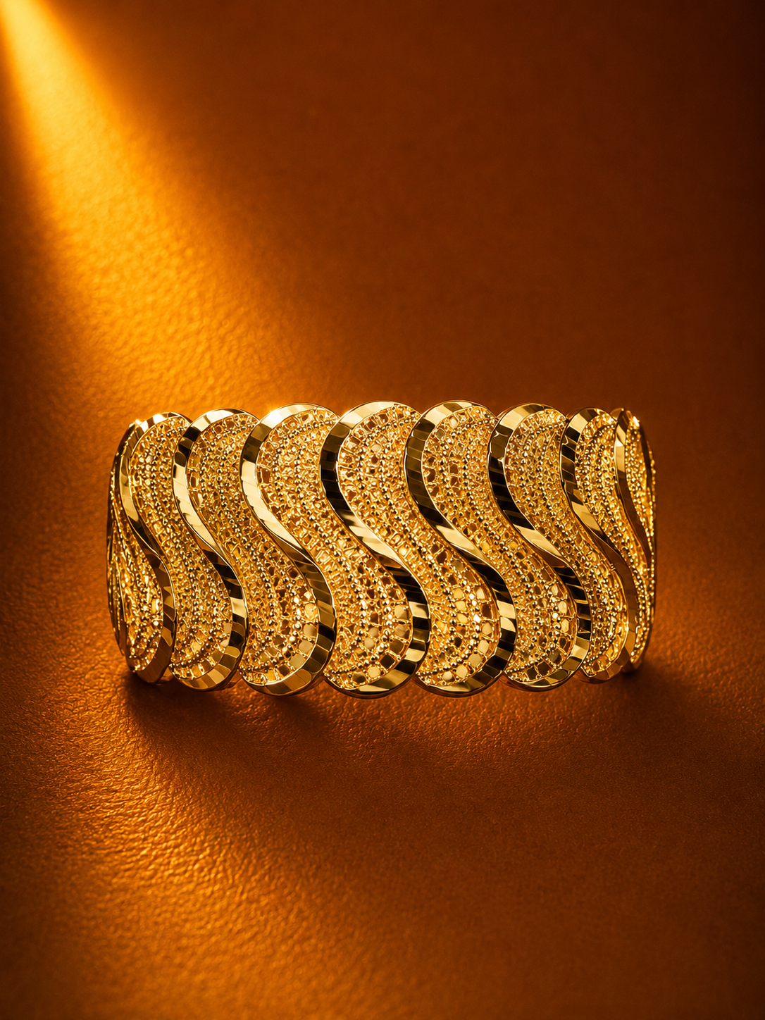 24K Bracelet and Ring Set-2