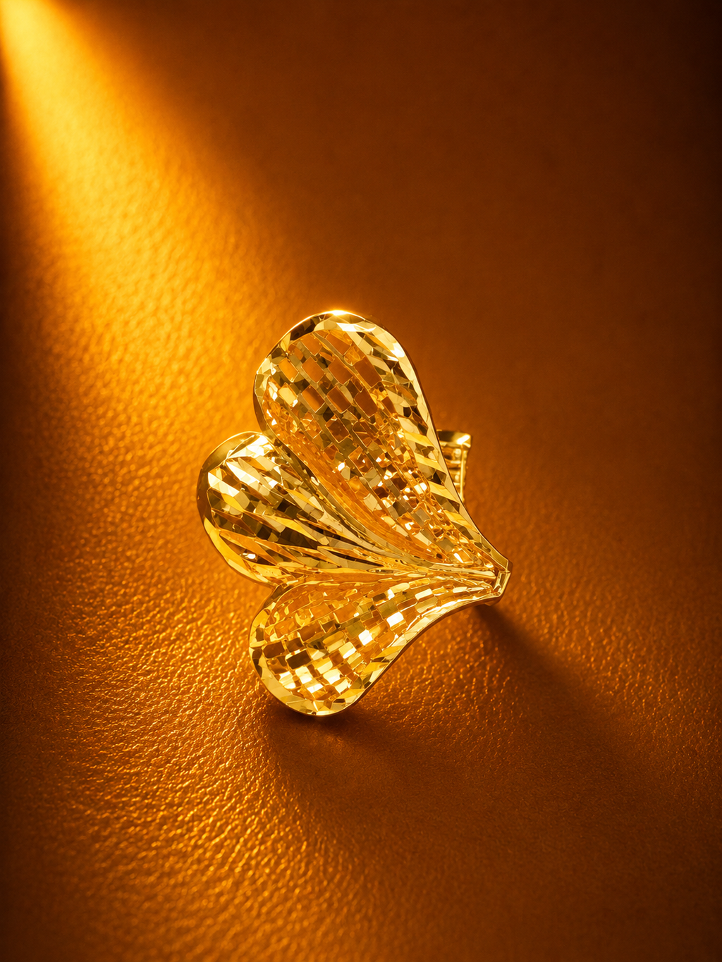 24K Gold Plated Bracelet and Ring Set-3