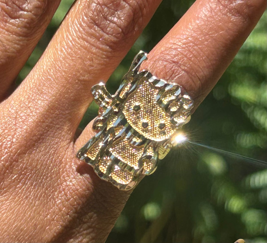 HK Ring-18K Gold Plated