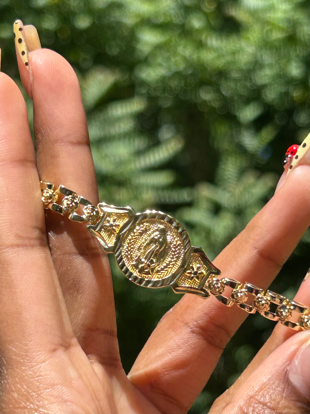 Virgin Mary Bracelet- 18K Gold Plated