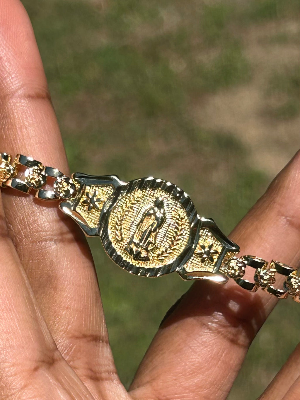 Virgin Mary Bracelet- 18K Gold Plated