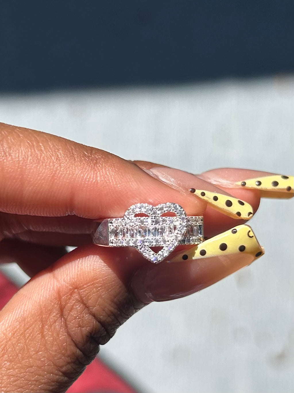 Heart Diamond Ring