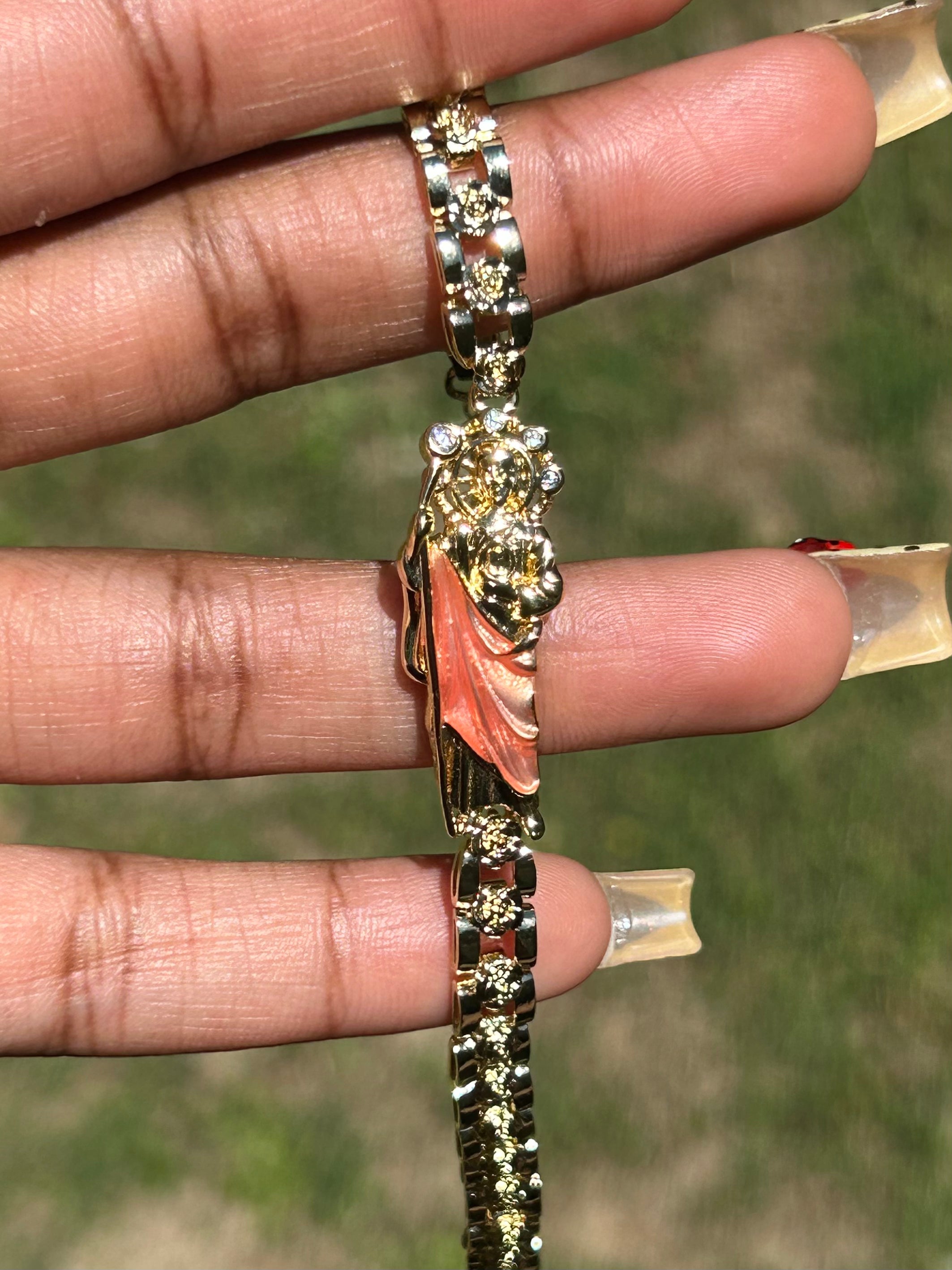 Saint Benedict Bracelet-18K Gold Plated