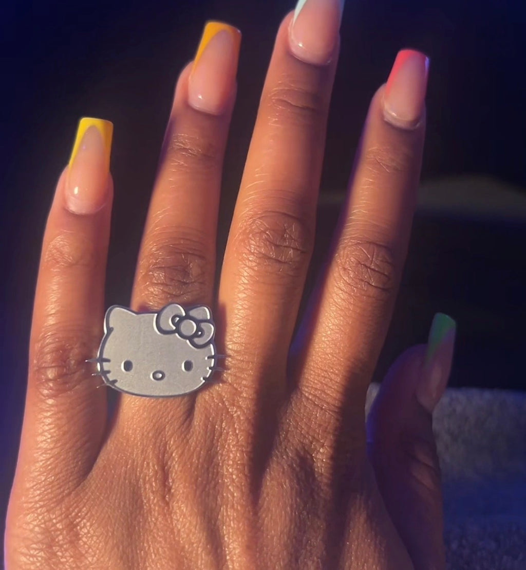 Silver HK Ring